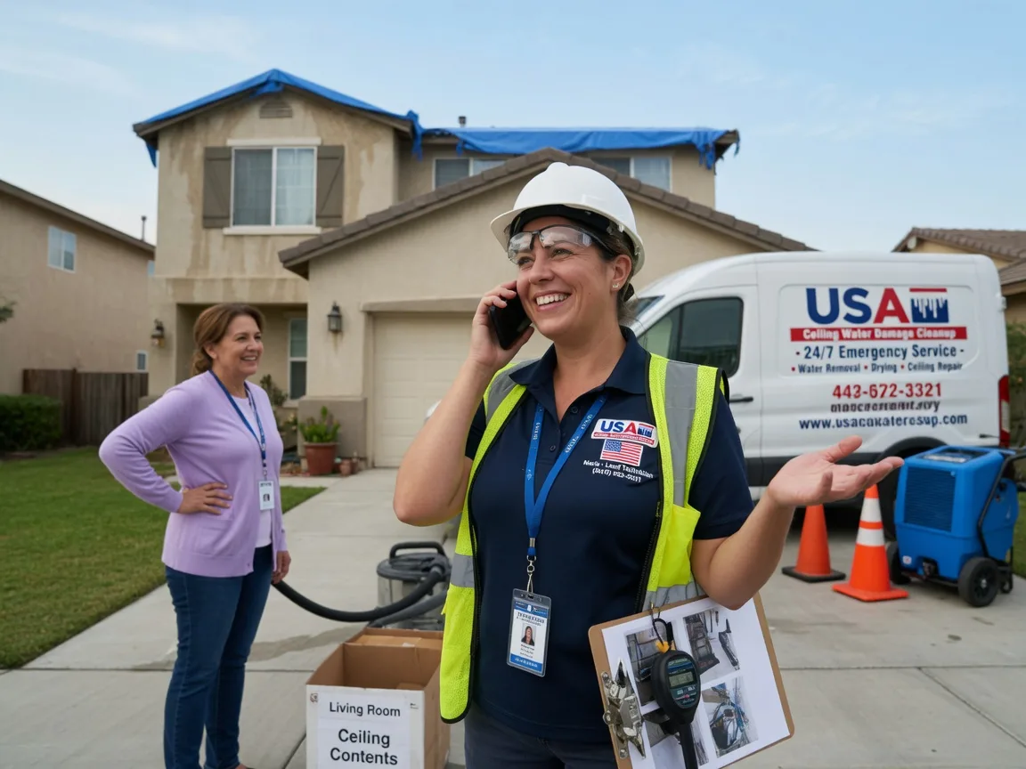 Ceiling Water Damage Restoration South Charleston, OH FAQs