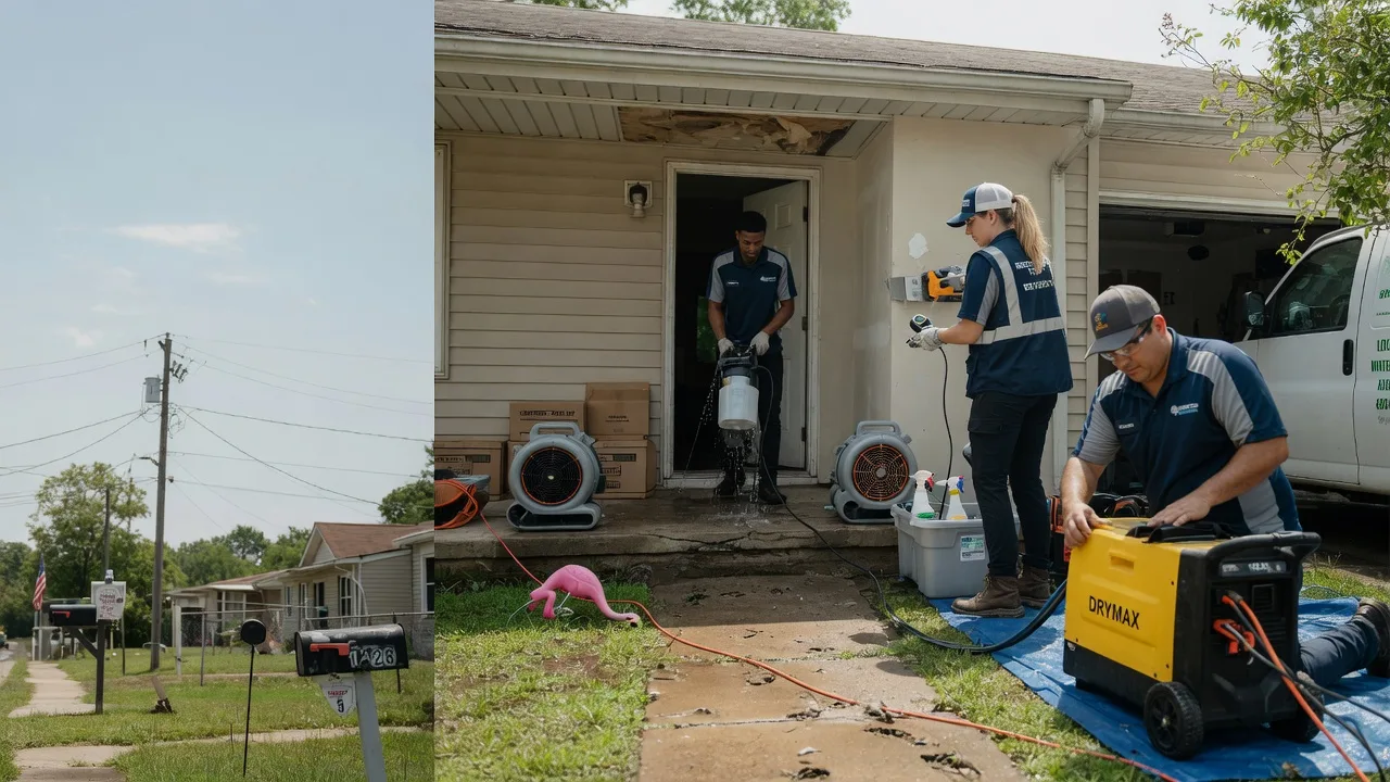 Storm Damage Water Removal in South Charleston, OH near me